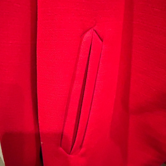 Zara Basic Red Knit Button Down - as seen on Kate Middleton - Picture 6 of 10